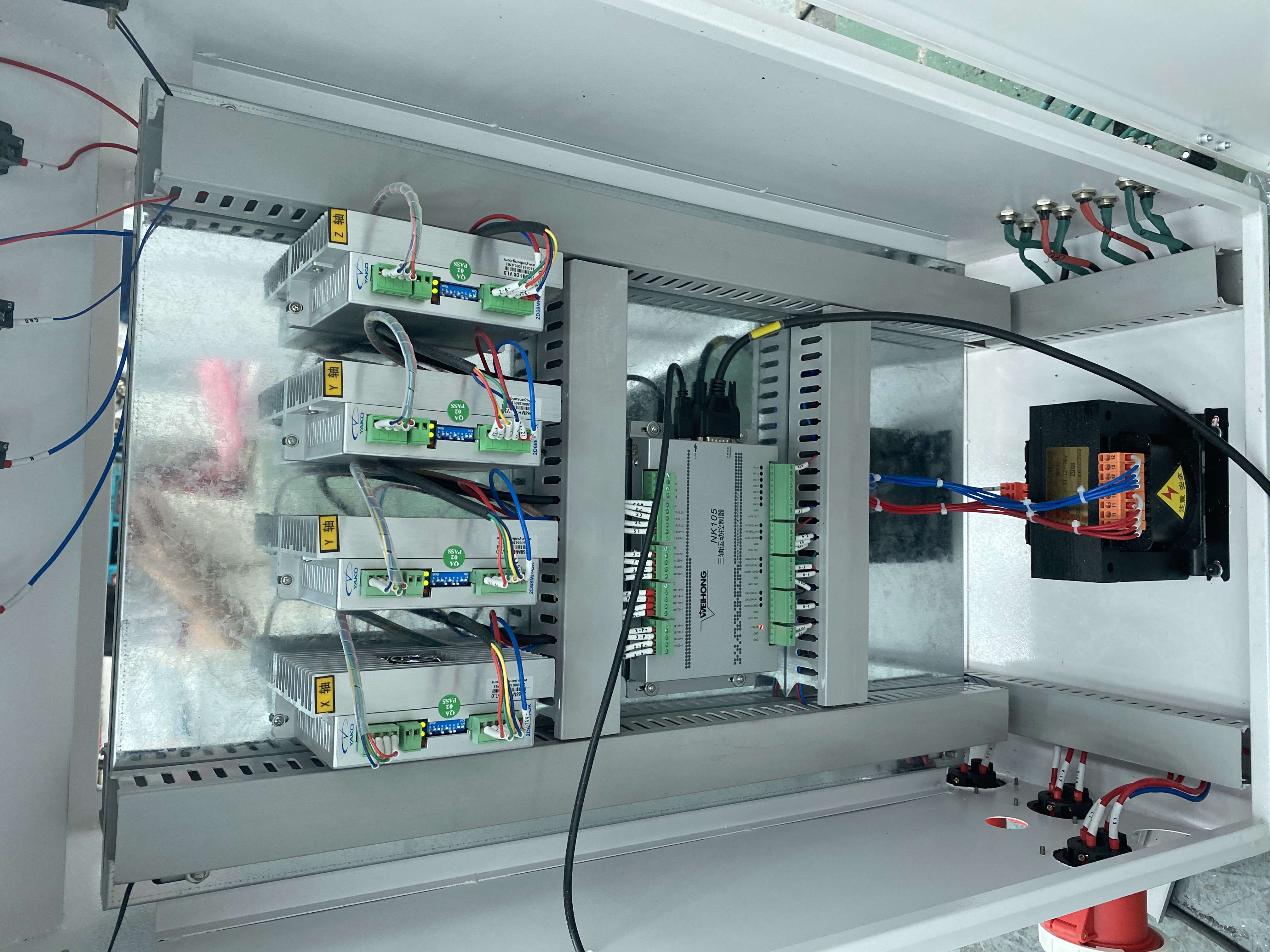 stepper motor and Yako 2D68 driver