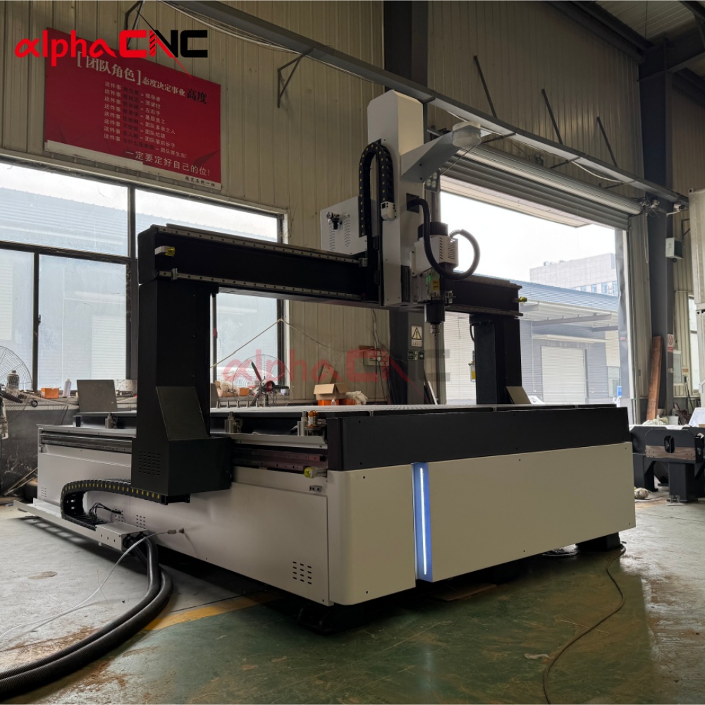 Alpha CNC Router 4 Axis ATC Wood Working CNC Milling Machine High Speed 3D Carving 4axis ATC CNC Router For Furniture