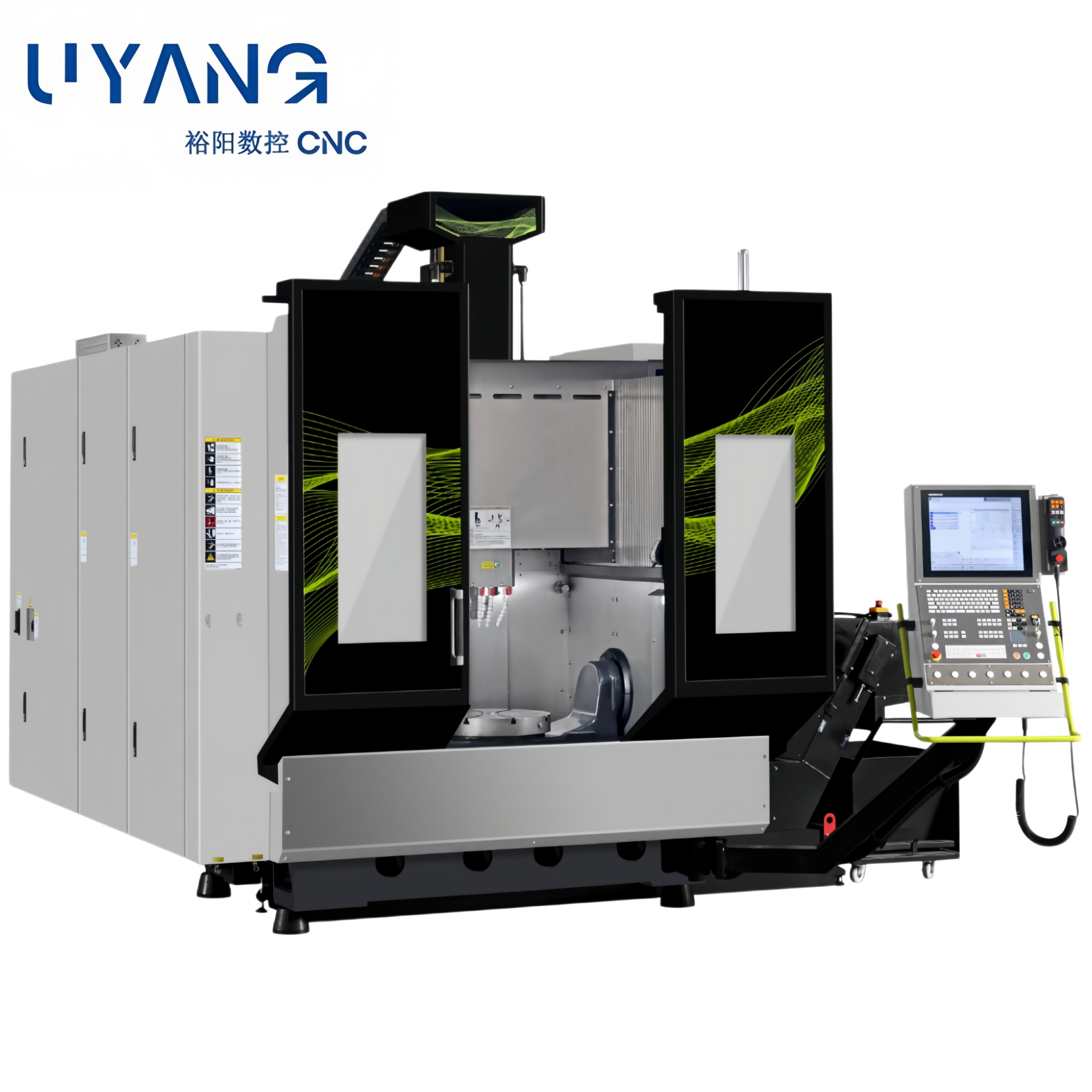 Gantry 5-axis High-Accuracy CNC Machining Center GV5-630X Single Spindle Metal Milling Machine Automatic Heavy Duty FANUC UYANG