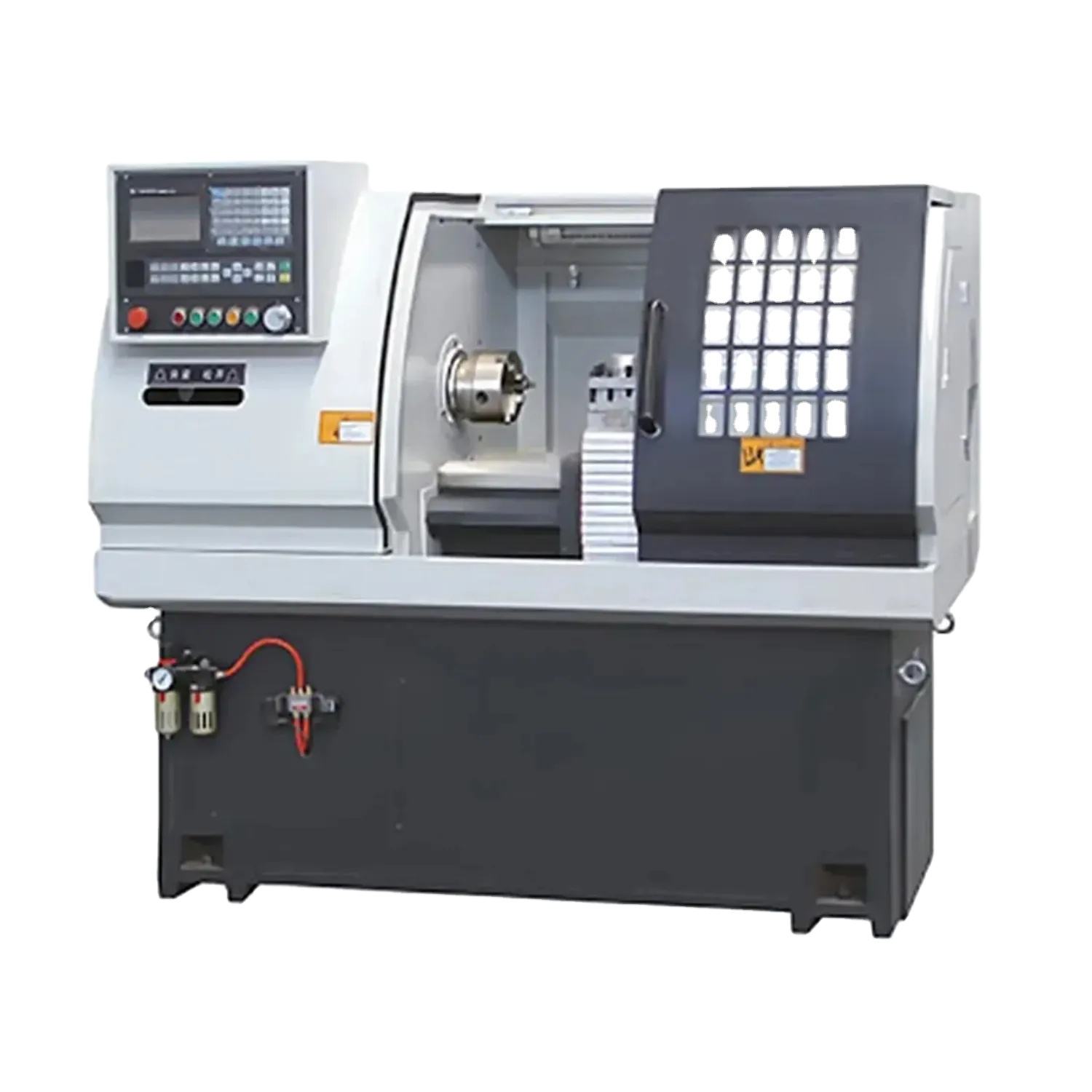 High Precision Automatic Multifunctional Industrial Precision Light Duty CNC Lathe Machine for Steel Metal