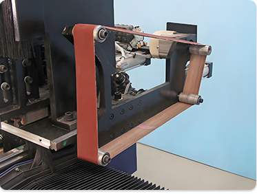 Sanding belt unit