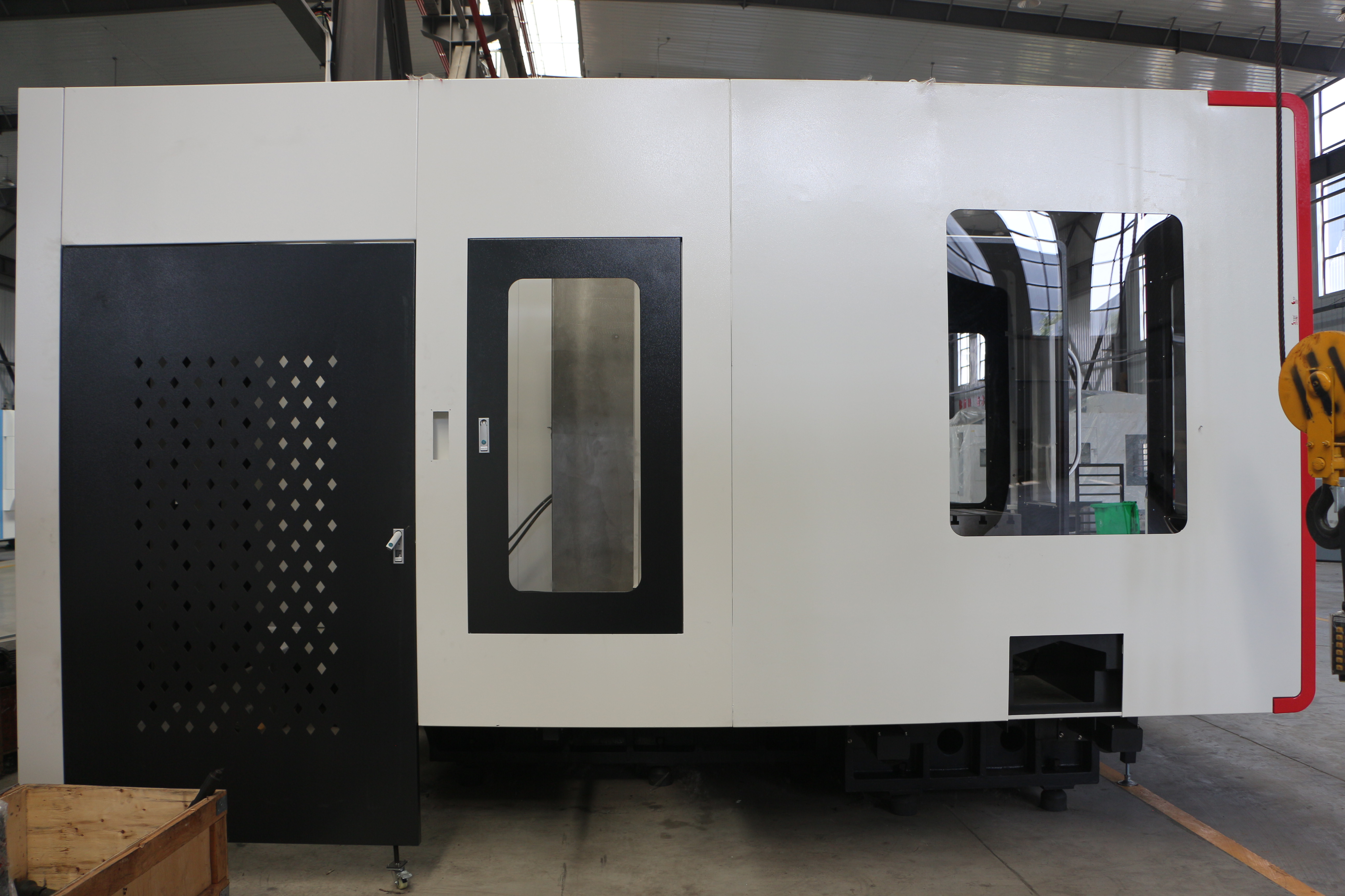 High Quality Fanuc CNC Heavy Duty Horizontal Machining Center HMC630 Single Spindle Flat Bed Lathe Metal Milling Machine