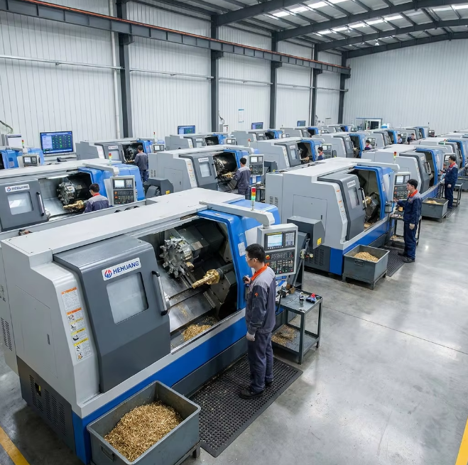 Brass CNC Machining CNC Lathe Brass Custom Metal Parts Precision Brass Turning