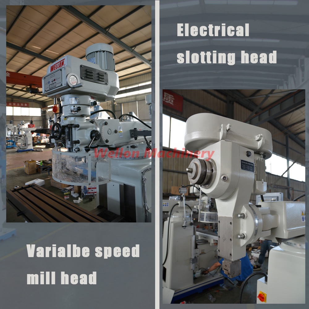 X6323/X6325/X6330 Universal Milling Machine With PLC /Smart Servo Turret Milling Machine