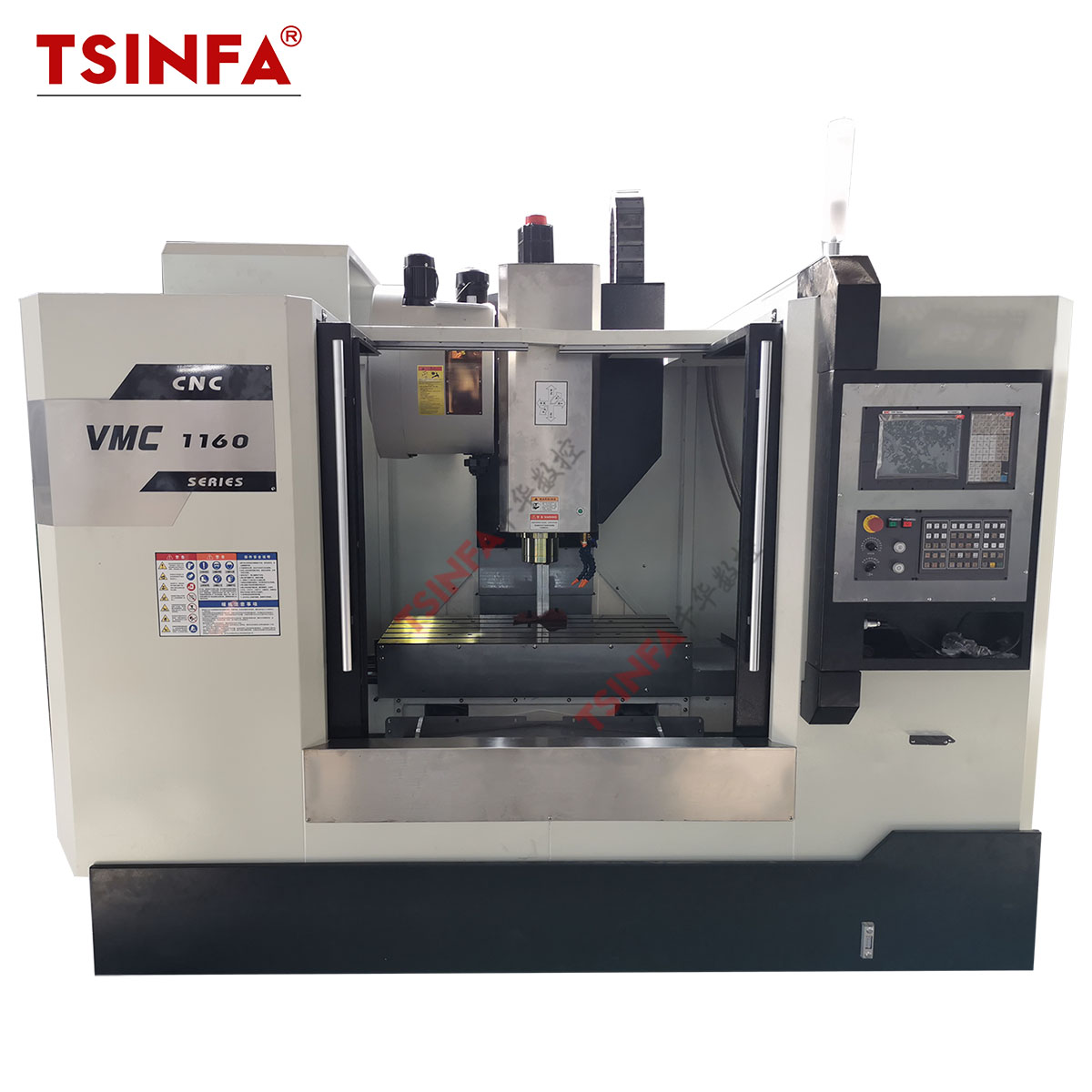 Heavy Duty Vertical VMC1160 CNC Machining Center Fanuc Control System High Speed BT40 Spindle High-Accuracy For Automotive