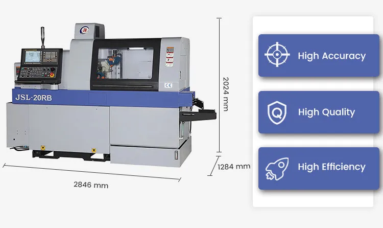 Precision Swiss Type CNC Lathe Machine - Jsl- 20rb Model