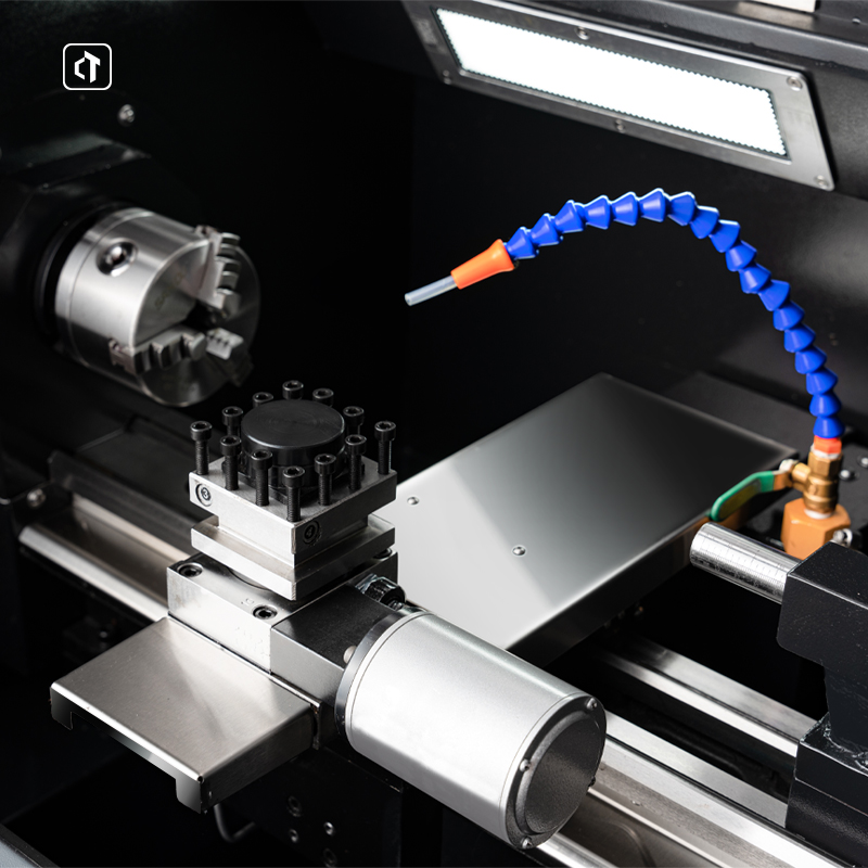 CTMACH CTCNC21C Mini CNC Turning Machine CNC Benchtop Cnc Lathe Machine with GSK Controller CNC210 for Training and Education