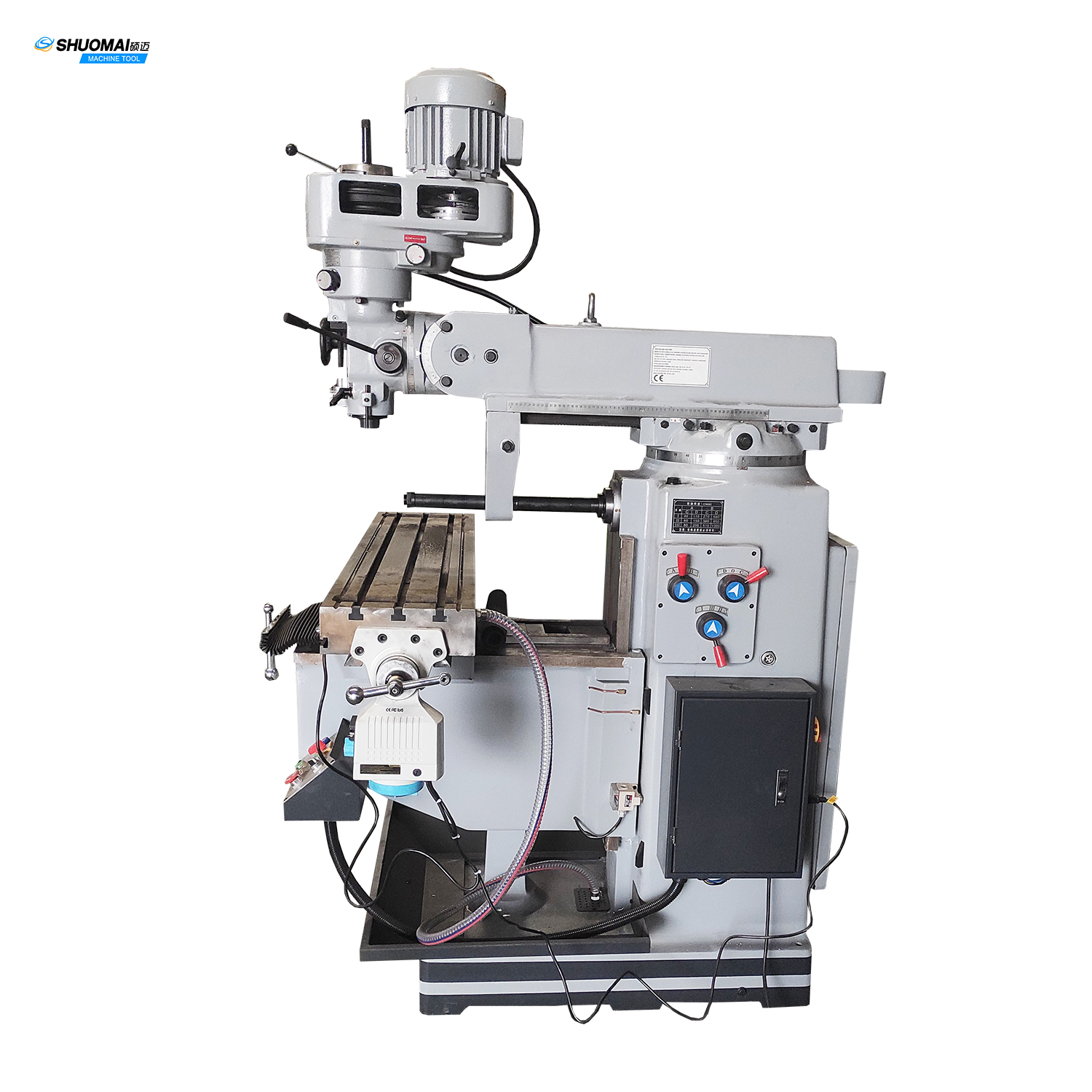 5HW Universal Horizontal and Vertical Turret Milling Machine Factory Price With CE Certificate