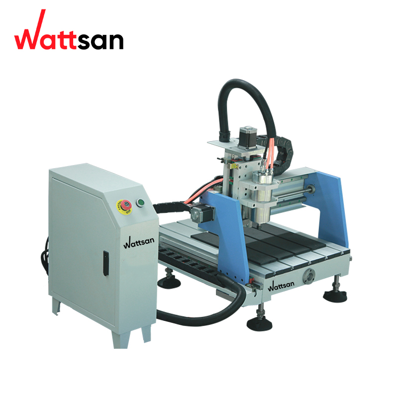 Wattsan 0404 Mini 1.5KW Desktop Business CNC Milling Engraving Cutting Machine Mini Table Router for Wood DSP Control Motor
