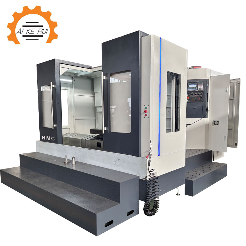 HMC800/TH80 Horizontal Automatic CNC Machining Center 24-Tool Storage System 6000 RPM BT50 Spindle Fanuc Controlled 24-Tool