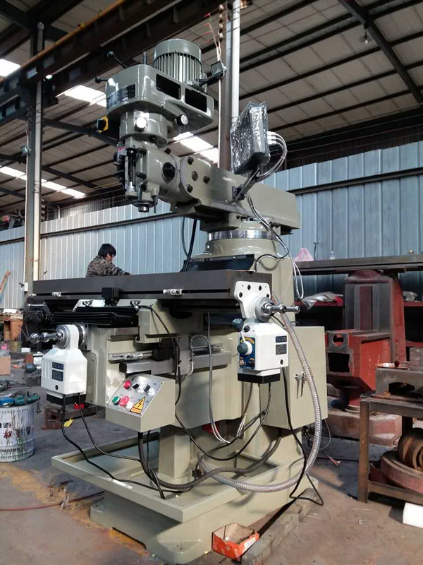 High Speed Taiwan Turret Head Milling Machine 3HP 5HP