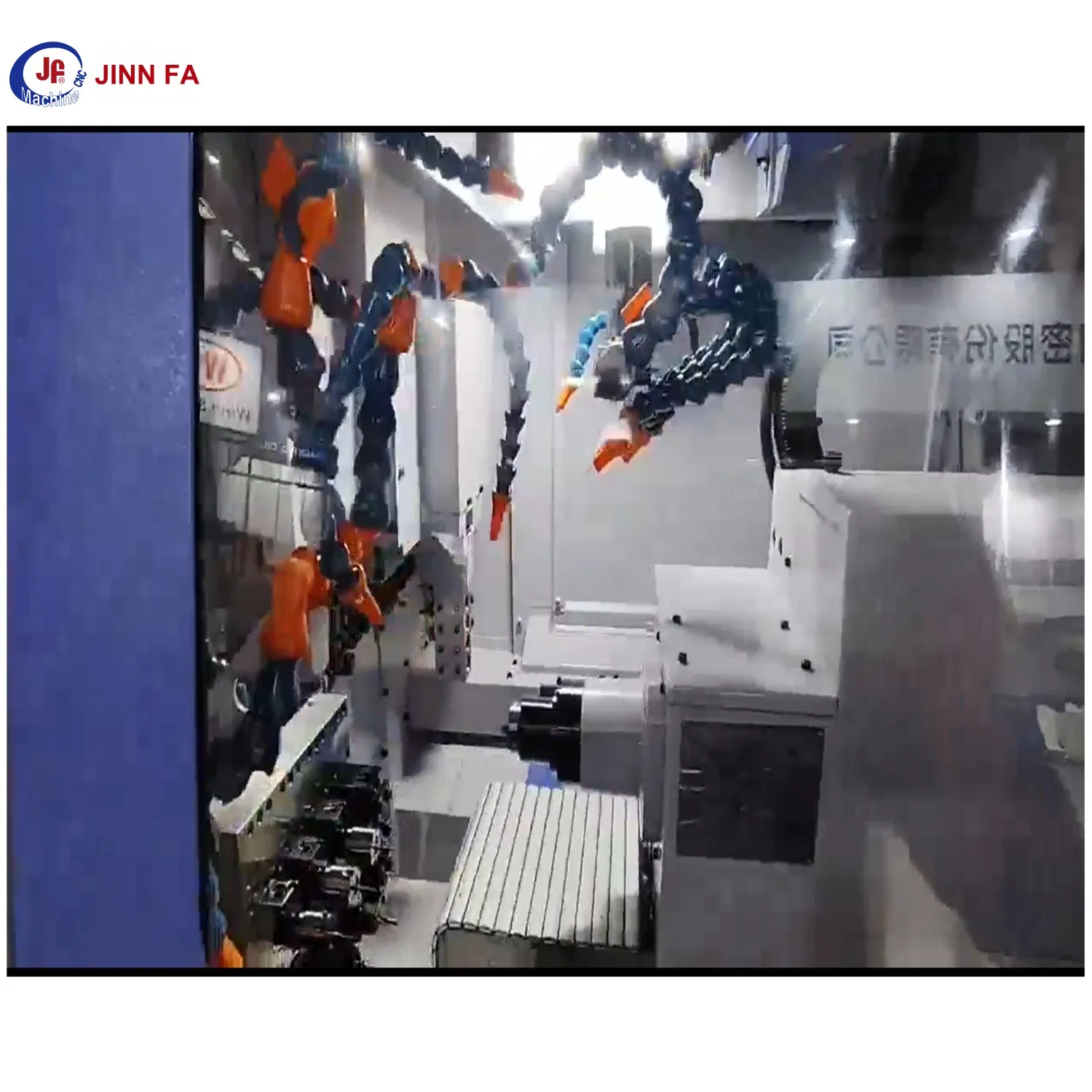 JINN FA &nbsp;JSL-12RB Swiss Type CNC Lathe &nbsp;use for 12mm diameter parts