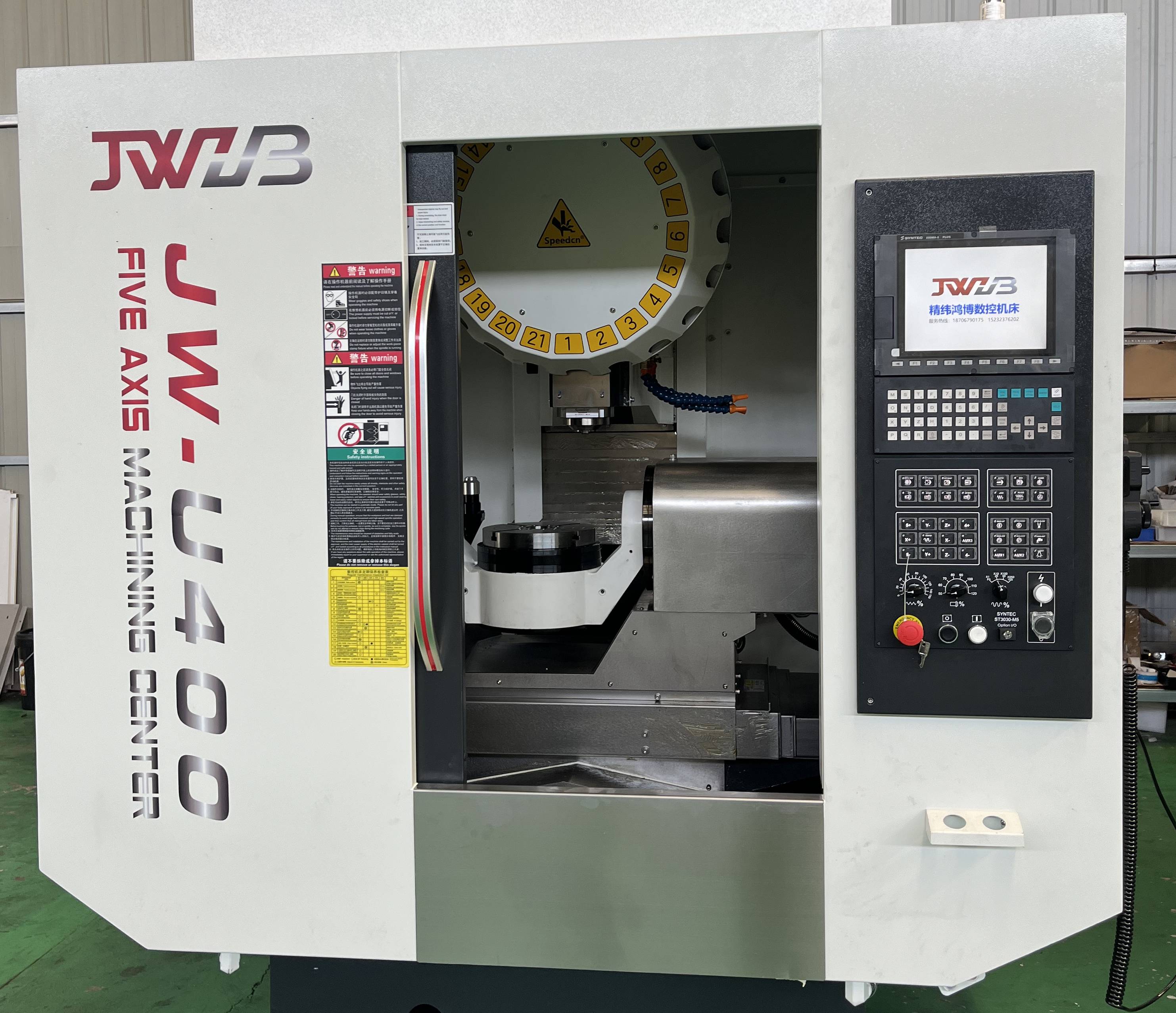 Chinese Vertical BT30 High-Accuracy Metal CNC Machining VMC 3/4/5 Axis Automatic Milling Machining Center