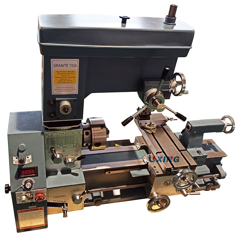 CE Approved Benchtop Combo Multi-purpose G1324 G1340 Combination Mini Metal Bench Lathe Drill Mill Milling Machine
