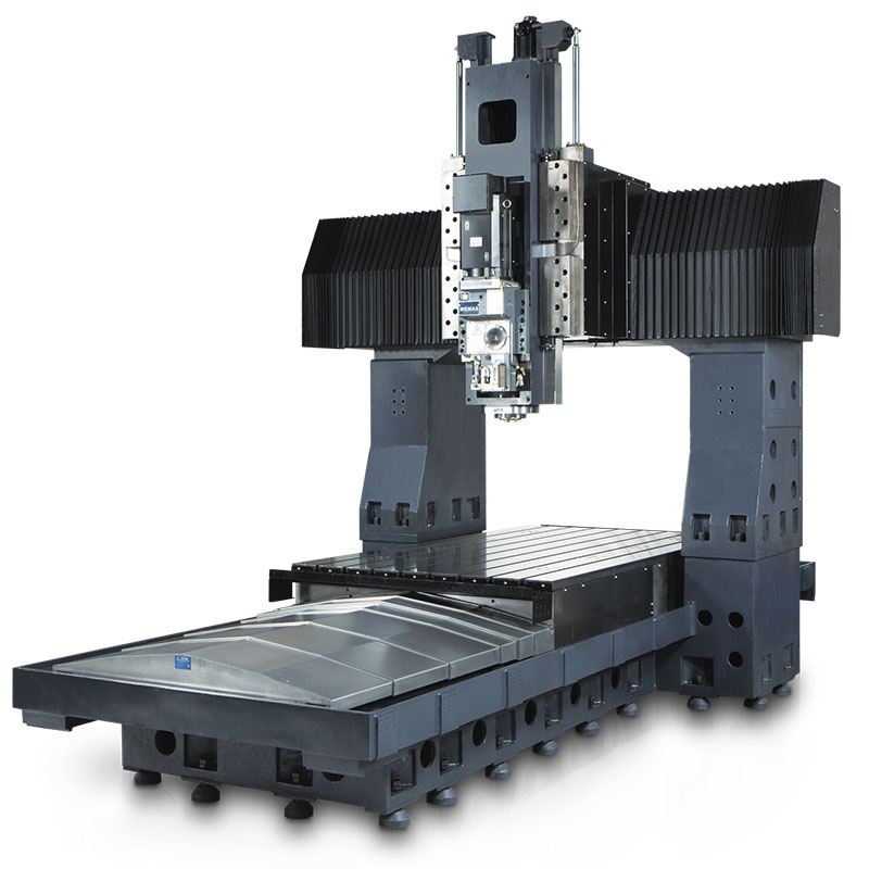 China Manufacturer 3 Axis 4 Axis 5 Axis Gantry Cnc Double Column Machining Center for Oem Aluminum Stainless Steel Products