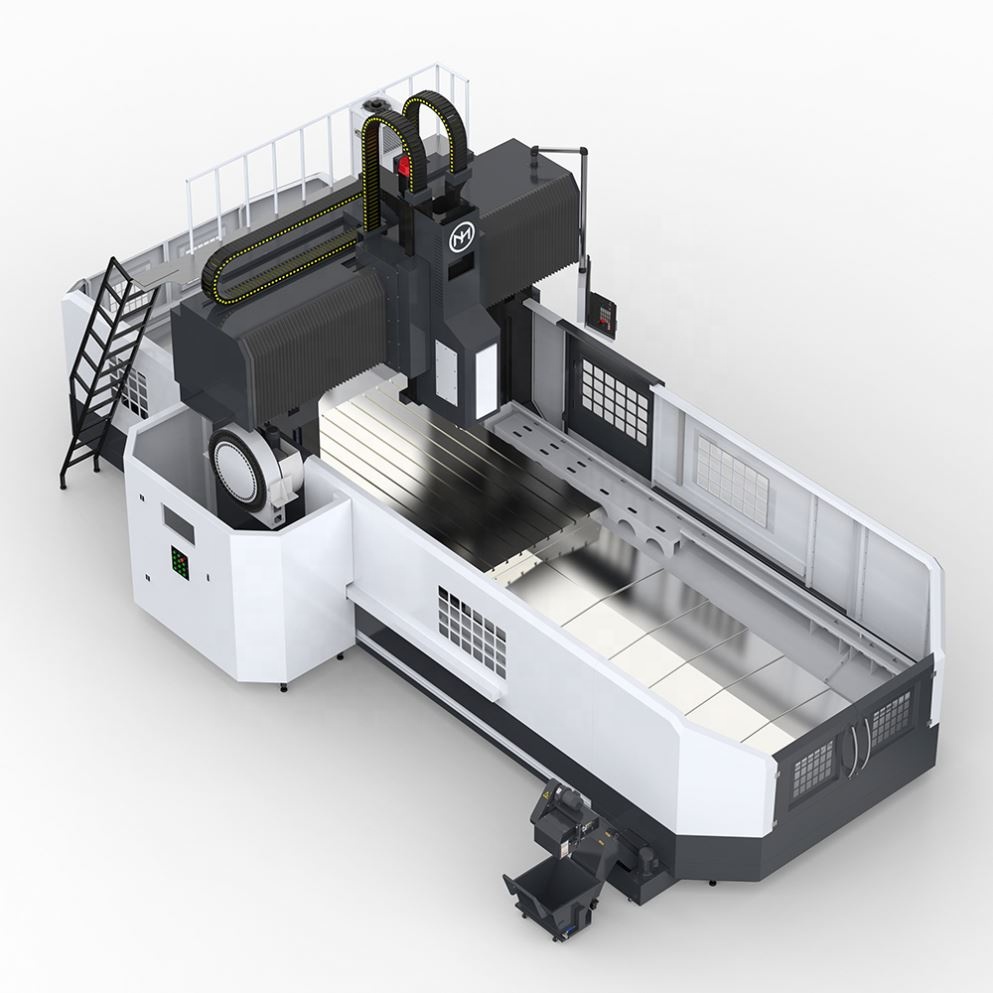 MNG-6022 Heavy Duty Siemens 828D CNC Gantry Type Milling Machining Center 3 Axis 4 Axis 5 Axis Metal Processing Tool