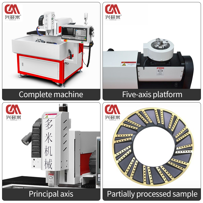 Five Axis CNC Drilling &amp; Milling Machine for Complex Parts Multi Angle Surface Hole Machining Center Multifunctional