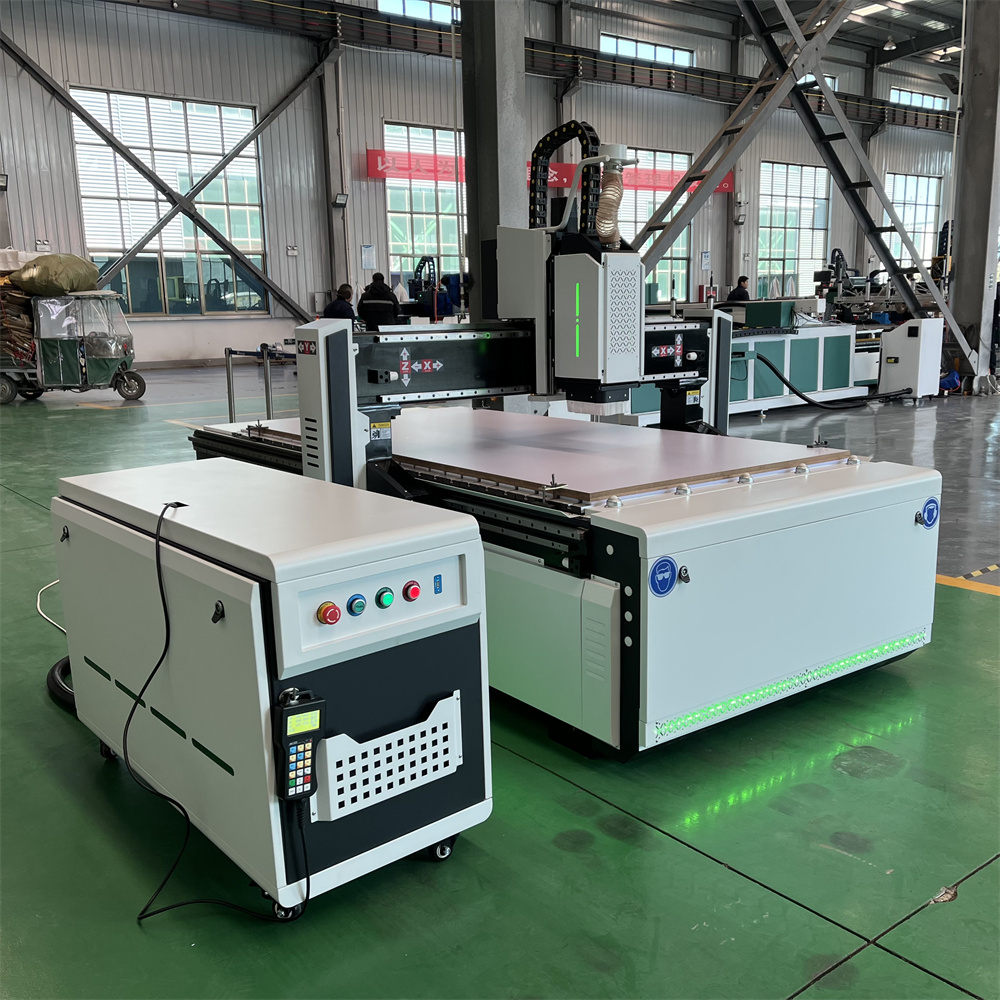 YOUHAO 3 Axis Desktop CNC Router ATC Machine with Stepper/Servo Motor Vacuum Table High Rigidity 3.2kw Spindle for MDF Cutting