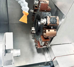 Compact 220V Automatic CNC Lathe for Light Duty Machining Benchtop CNC Lathe Mini CNC Lathe Machine Metal