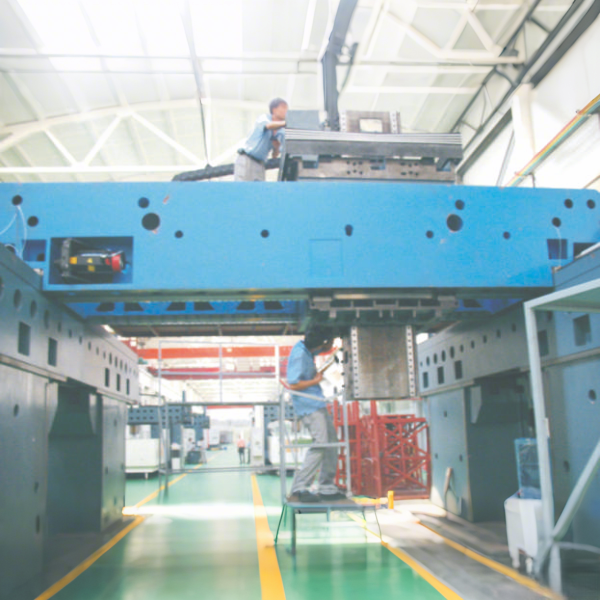 YH2520/1 High Rigidity 5-Axis Gantry Machining Center with BT50 Spindle CNC Milling Machine for Large Heavy Precision Workpieces