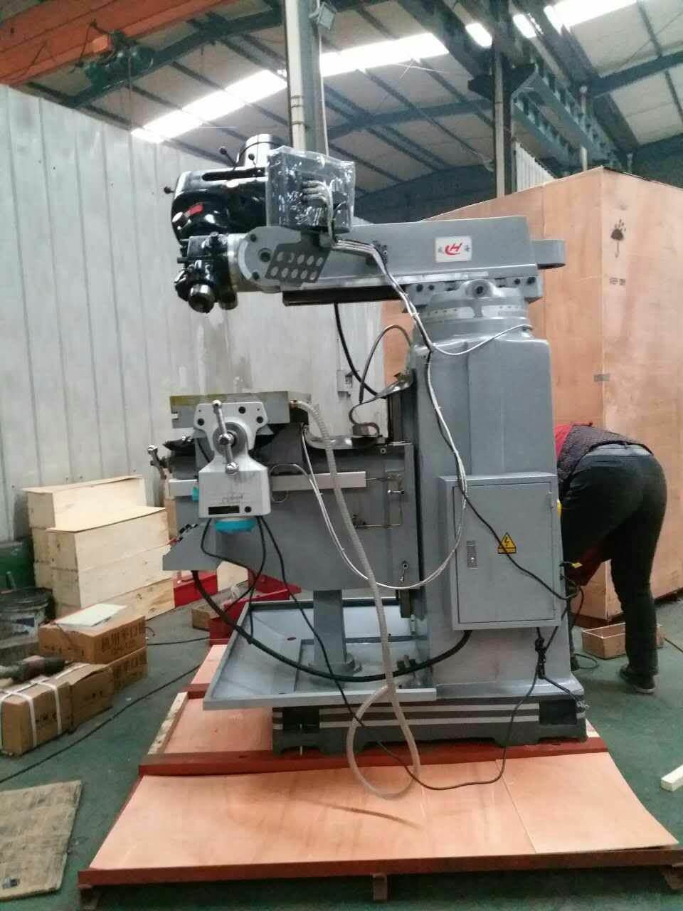 High Speed Taiwan Turret Head Milling Machine 3HP 5HP