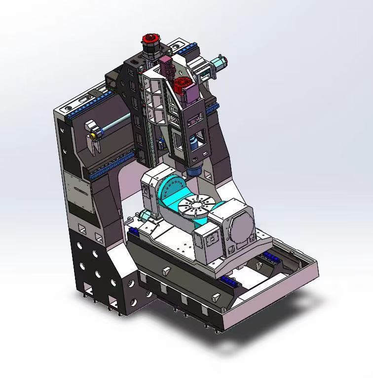 Gantry 5-axis High-Accuracy CNC Machining Center GV5-630X Single Spindle Metal Milling Machine Automatic Heavy Duty FANUC UYANG