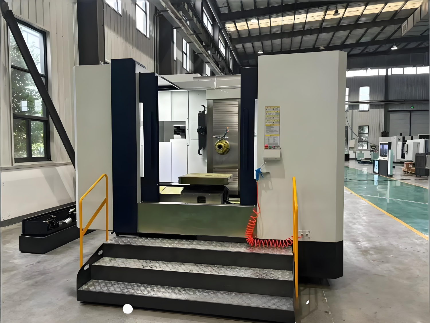 HMC630 CNC Horizontal Machining Center 6000RPM High Speed Spindle Heavy Duty Rigid Structure Efficient Mass Multi Surface