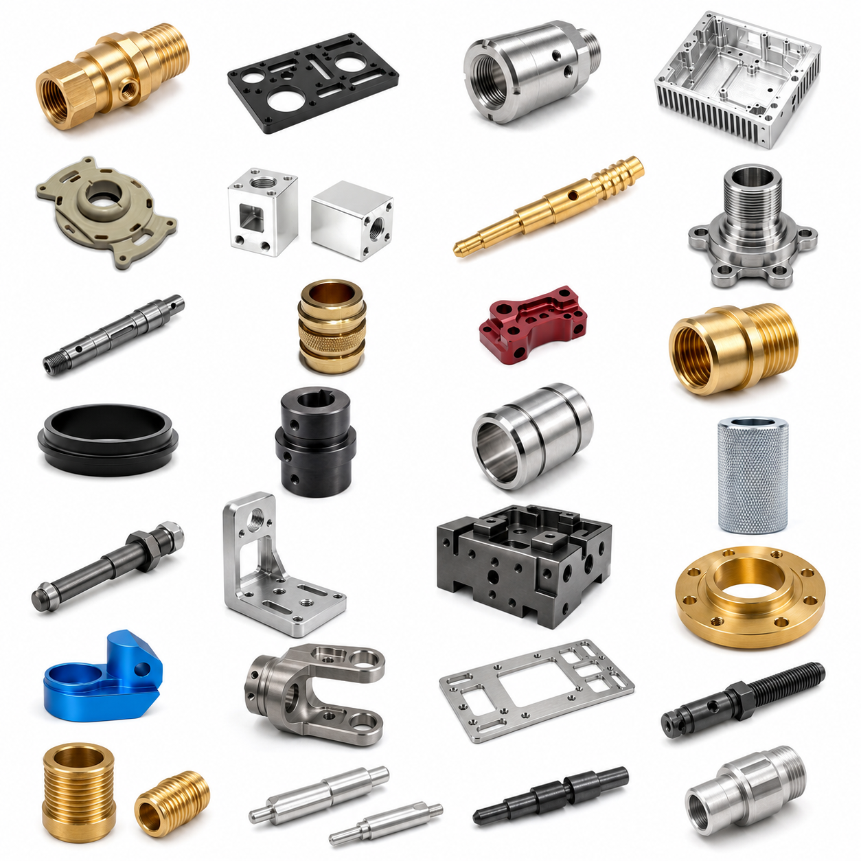 3 Axis 4 Axis 5 Axis CNC Milling Aluminum 7075 Complex Housing For Industrial Automation Precision CNC Milling Parts