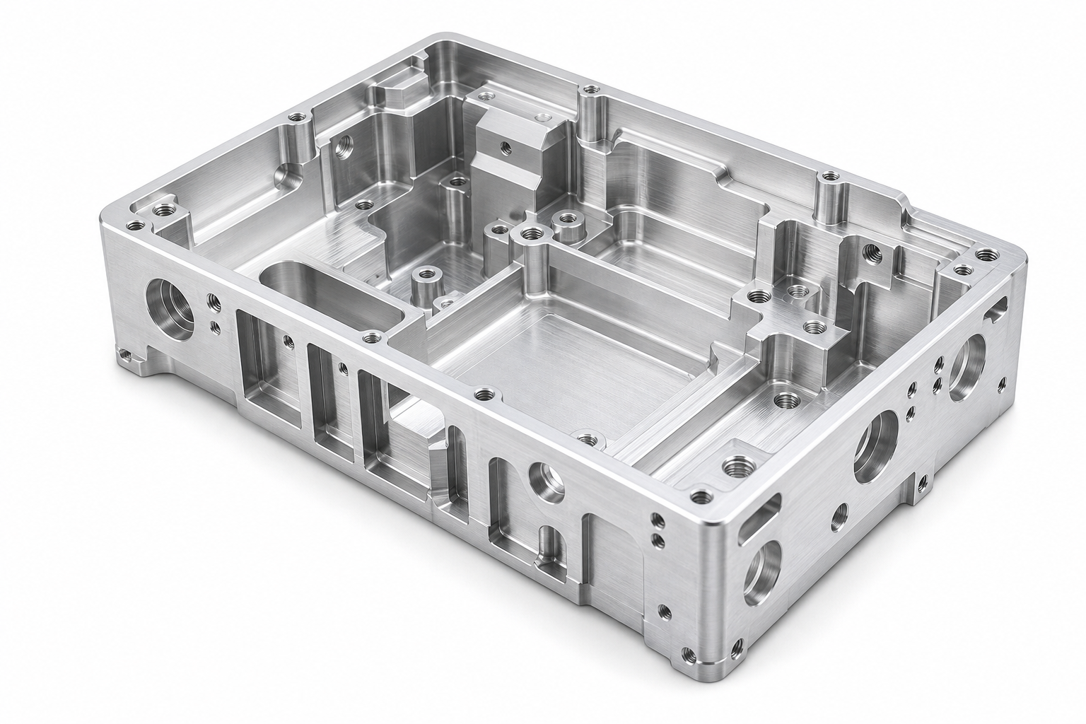 3 Axis 4 Axis 5 Axis CNC Milling Aluminum 7075 Complex Housing For Industrial Automation Precision CNC Milling Parts