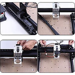 CNC4540 3 Axis 500W Spindle Router Desktop Metal Acrylic PCB MDF Engraving Milling Machine CNC Milling Engravers