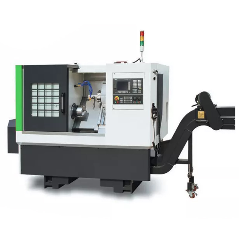 Small CNC Slant Bed Lathe Mini 45 Degree Bed CNC Lathe