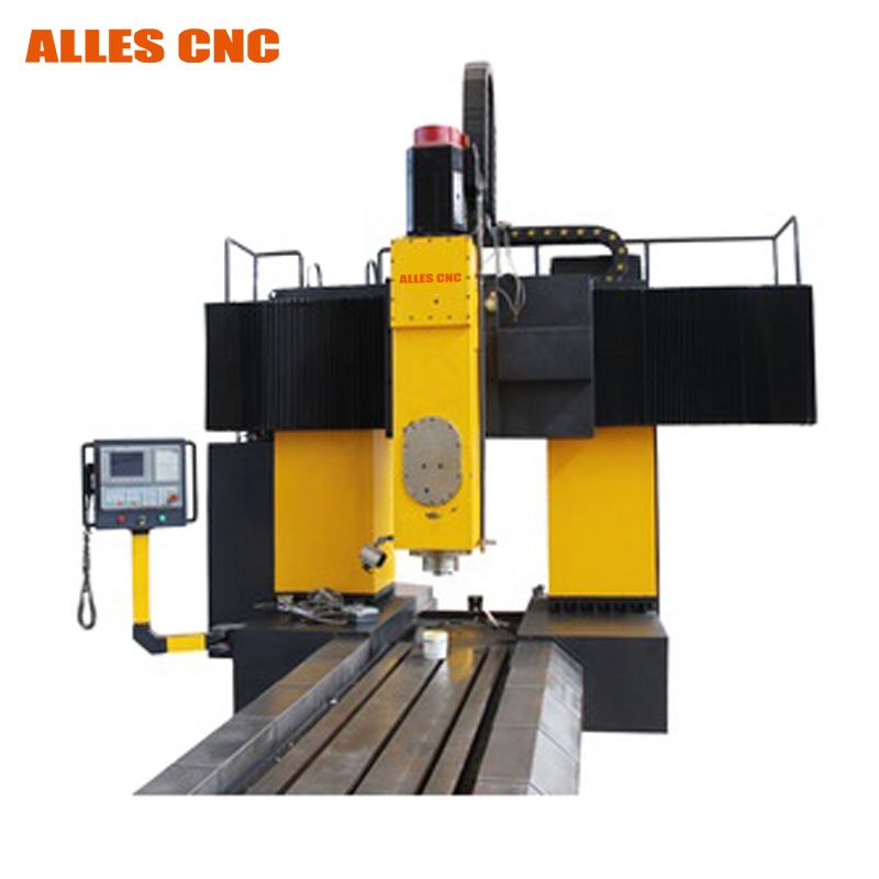 High-accuracy Heavy Duty Gantry Milling Machine Railway Cnc Movable Portal Gantry Milling Machine