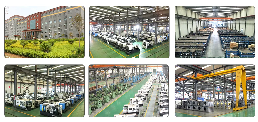 Double-Spindle Swiss Type Automatic Turning Low Cost CNC Lathe Machine workshop