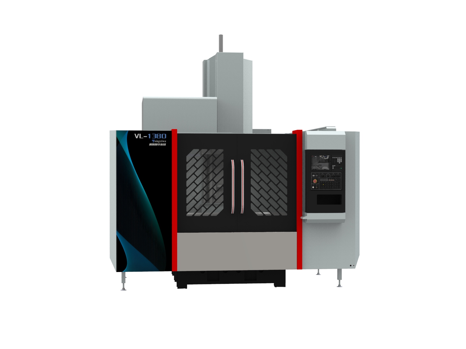 1300x800 Automatic High-Accuracy Vertical Machining Center VL-1380 BT50 6000RPM 24T Tool Magazine High Rigidity Mold &amp; Parts VMC