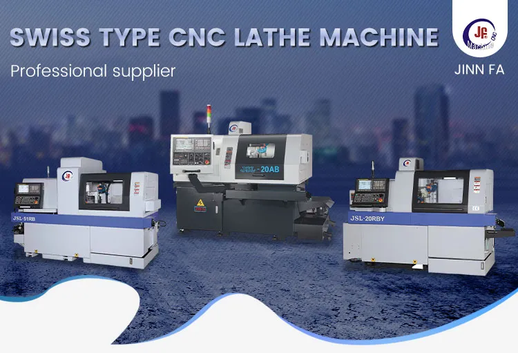 Precision Swiss Type CNC Lathe Machine - Jsl- 20rb Model