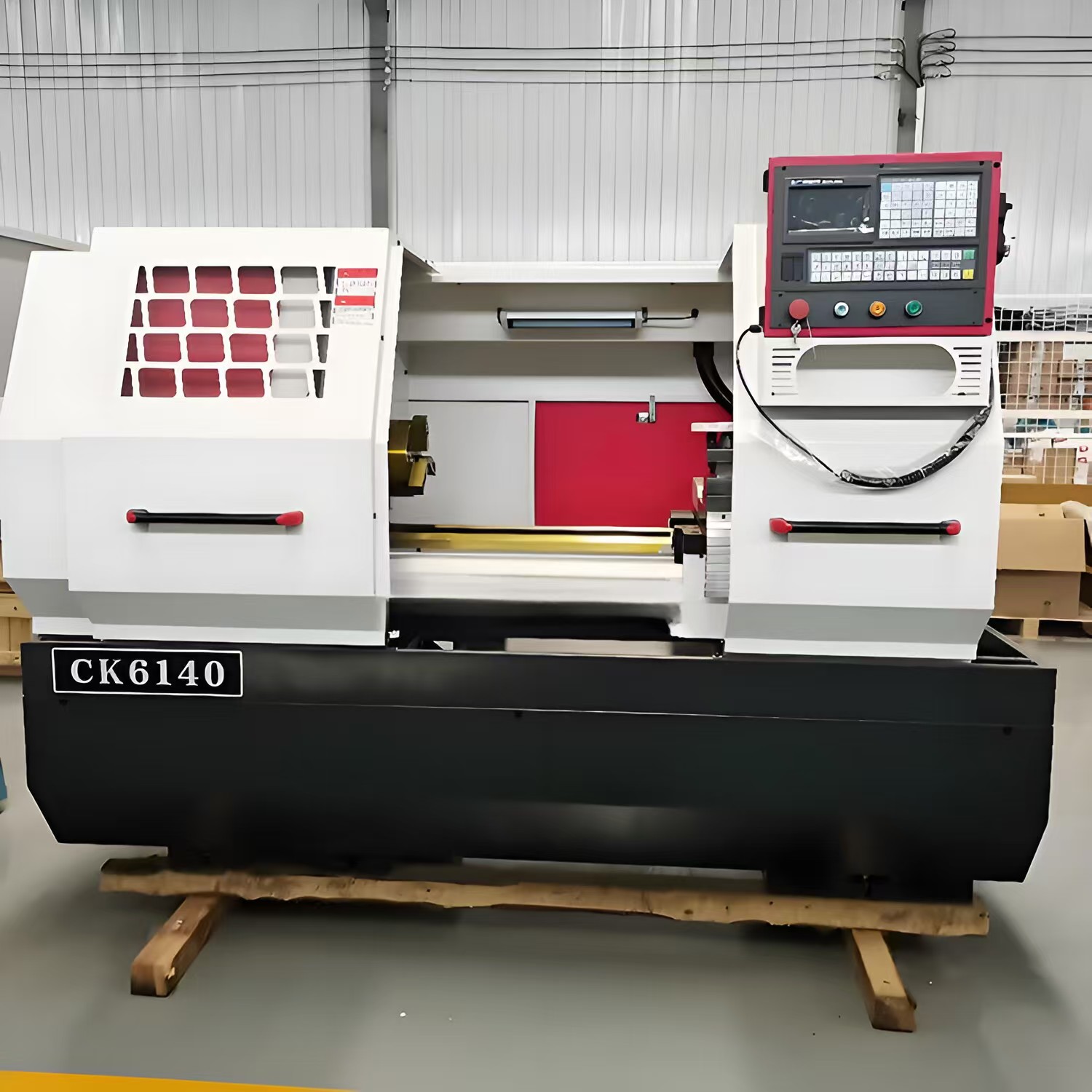 CNC Lathe Machine Detail 1