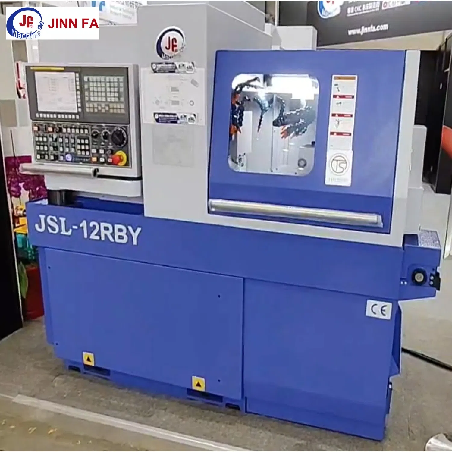 JINN FA &nbsp;JSL-12RB Swiss Type CNC Lathe &nbsp;use for 12mm diameter parts
