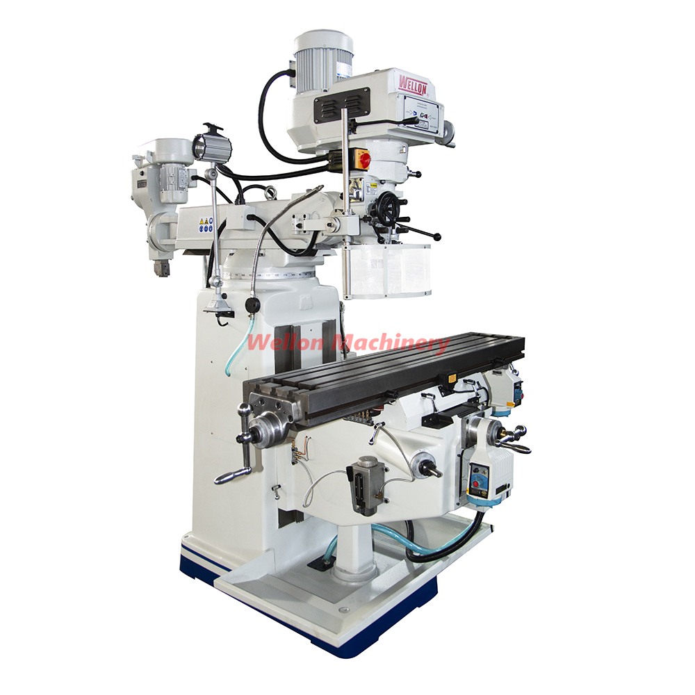 Hot Sale Precision Turret Milling Machine X6325 with High Speed Taiwan Mill Head and Optional Slotting Head