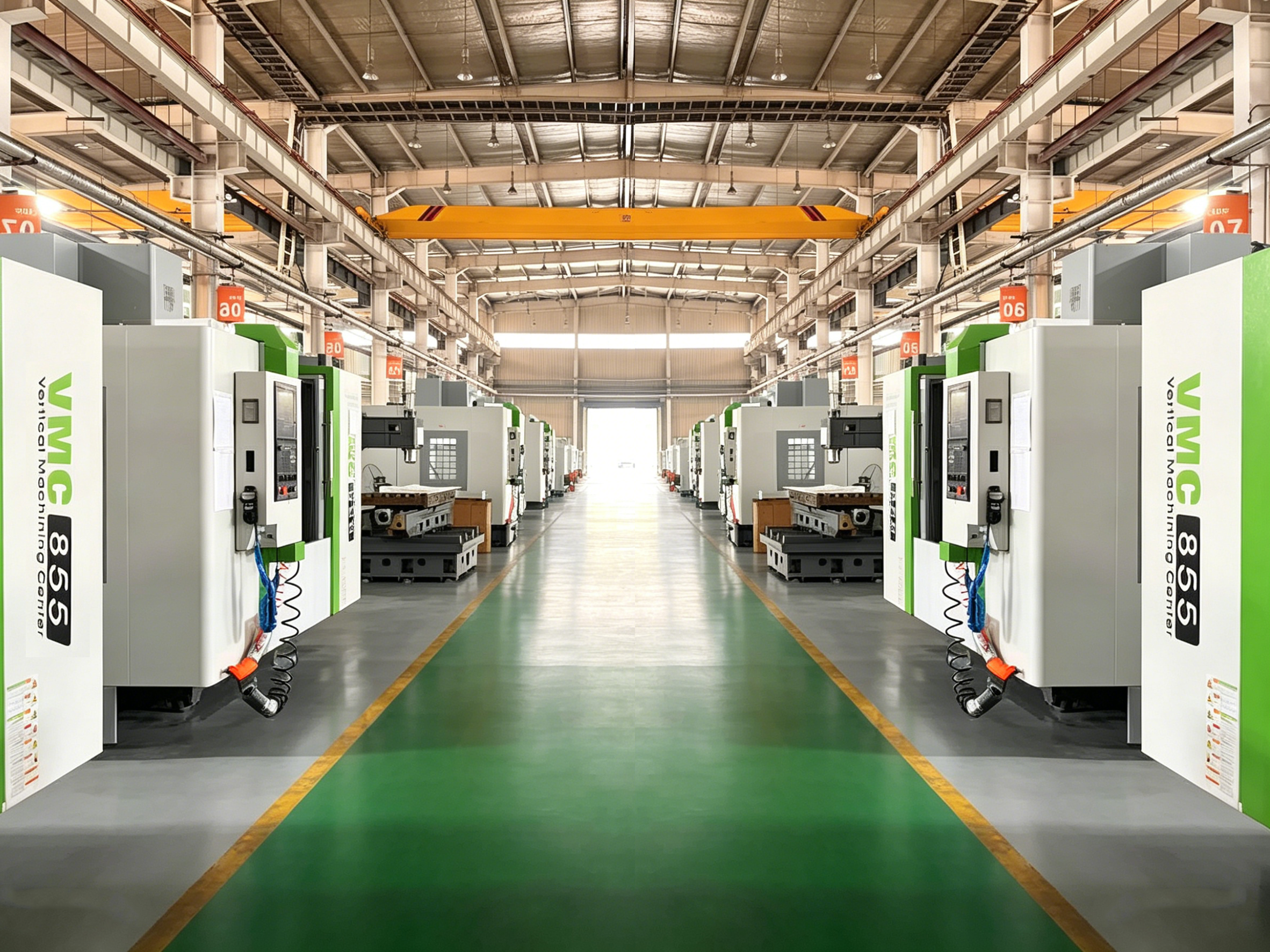 Advanced Type VMC650 5 Axis Automatic Vertical CNC Machining Center Economic Type