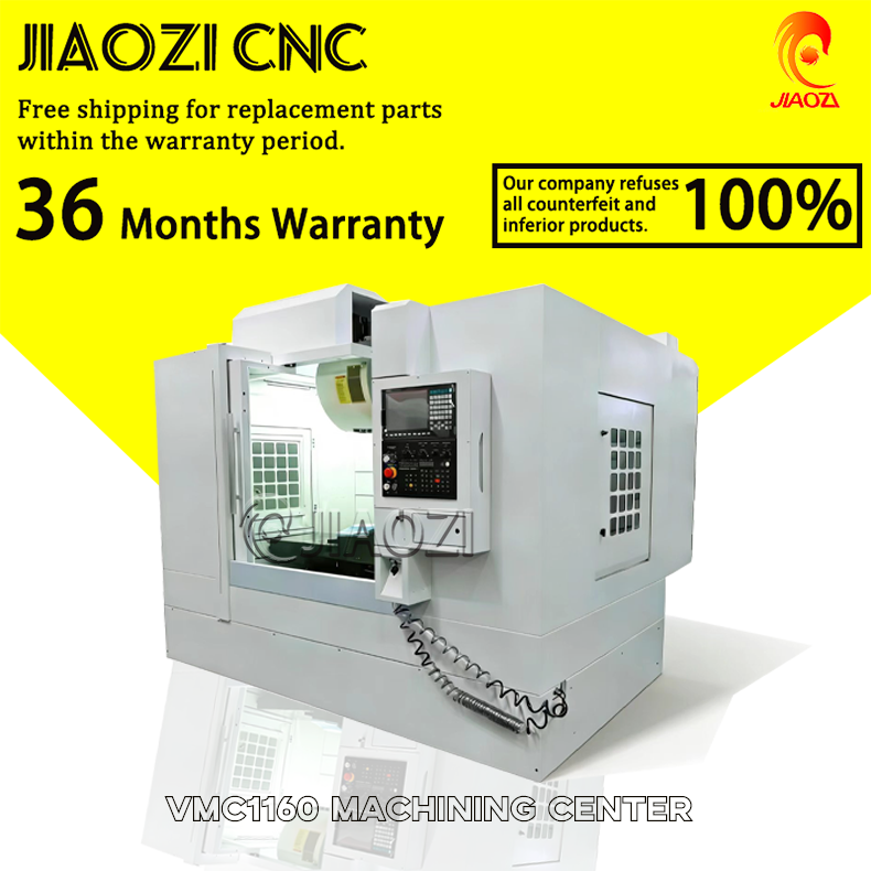 High-speed Vmc1160 Vmc CNC Milling Machine Fanuc / Mitsubishi / KND Control Metal Processing Center