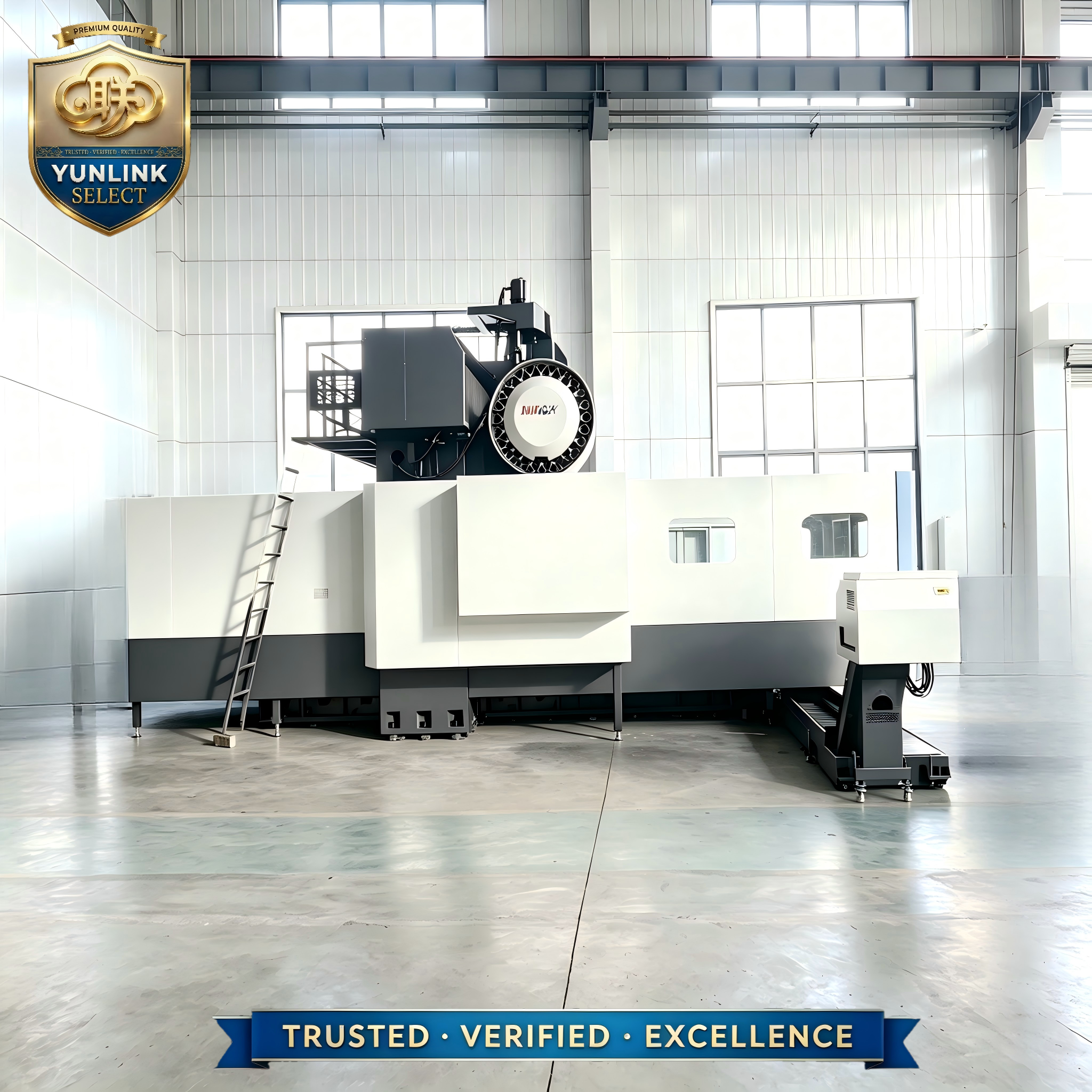 GMB3022 High Precision Horizontal CNC Gantry Machining Center 3000mm Table Double Column Bridge Milling Machine Automatic FANUC