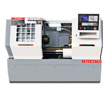 Flat bed cnc lathe machine