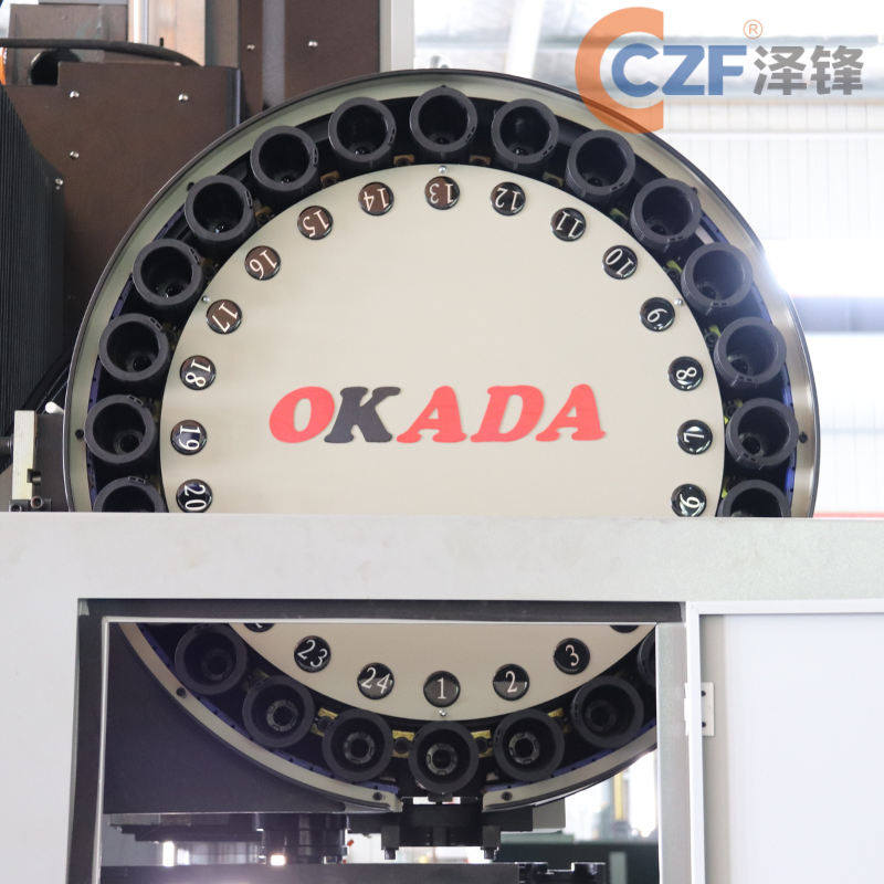Heavy-Duty CNC Gantry Milling Machine ZF-1614 FANUC Control System BT50 Single Spindle Gantry Machining Center