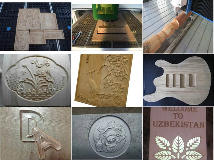 2D and 3D CNC Samples