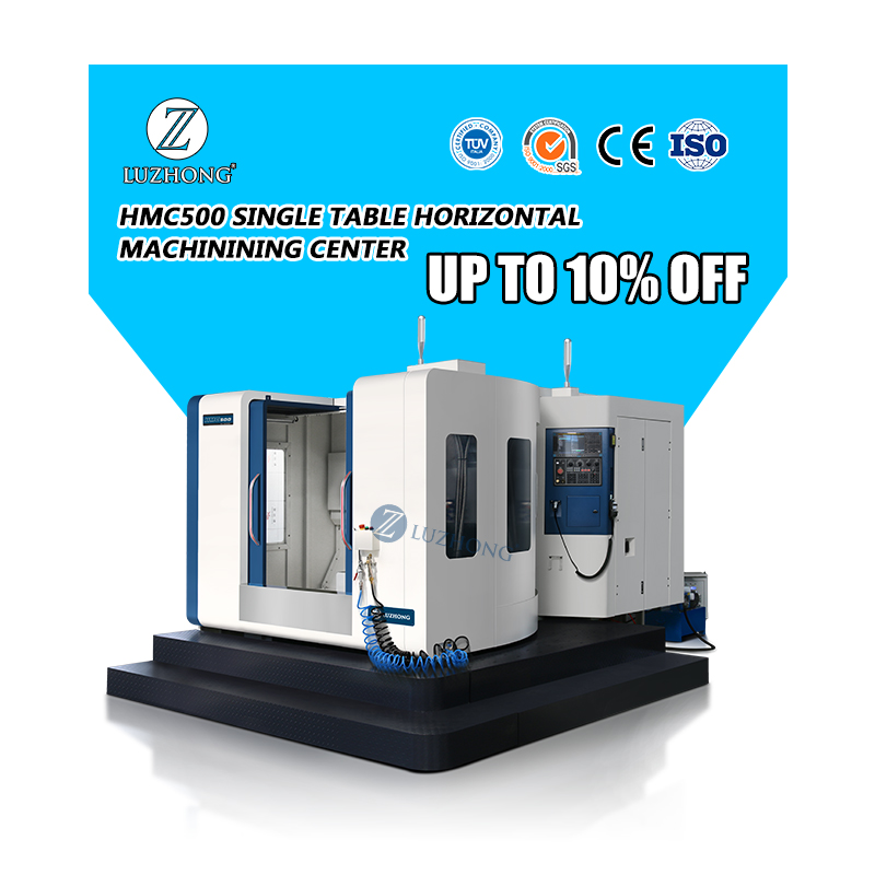 HMC500 Fanuc CNC Milling Machine Horizontal Machining Center BT40 Single Spindle 3-Axis for Aluminium Automatic
