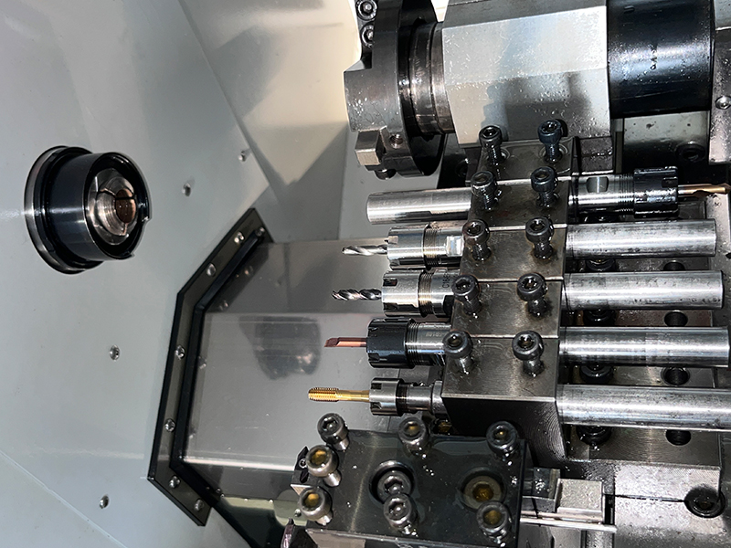 YH25 High Precision 2 Axis Small Gang Type CNC Lathe for Industrial Machinery CNC Lathe Machine Metal Processing Mini CNC Lathe