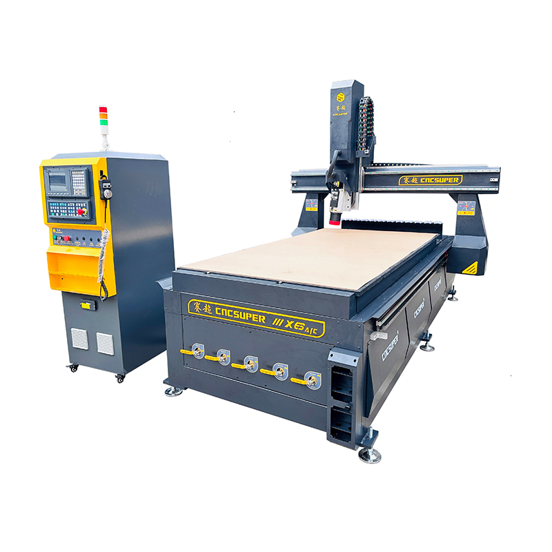Auto Tool Change Woodworking Furniture 4 Axis Cnc Router 1325 2030 Desktop Cnc Router Machine With Vacuum Table