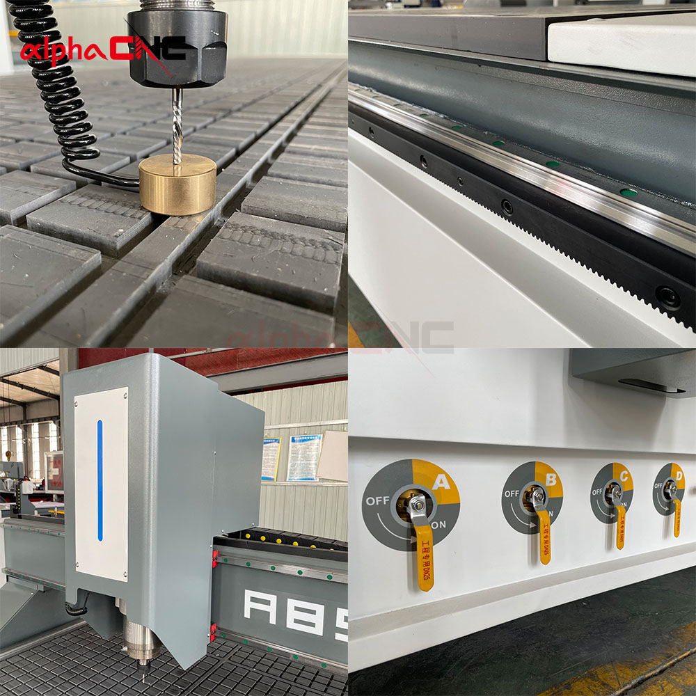 Heavy Duty Cheap 3 Axis CNC Wood Router Machine 1325 Gantry Sculpture 1212 Table 4x8 5x10 Makinesi For MDF Woodworking