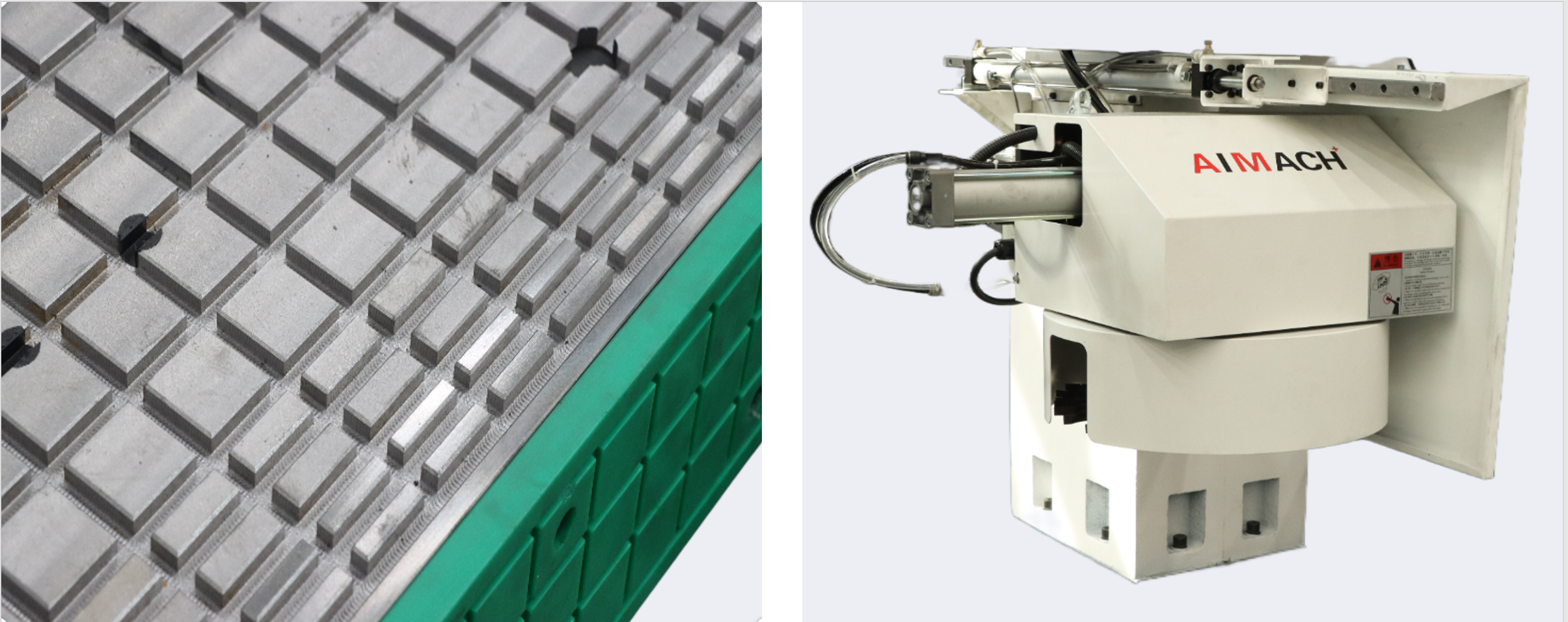 High-Stiffness Bed and Tool Magazine