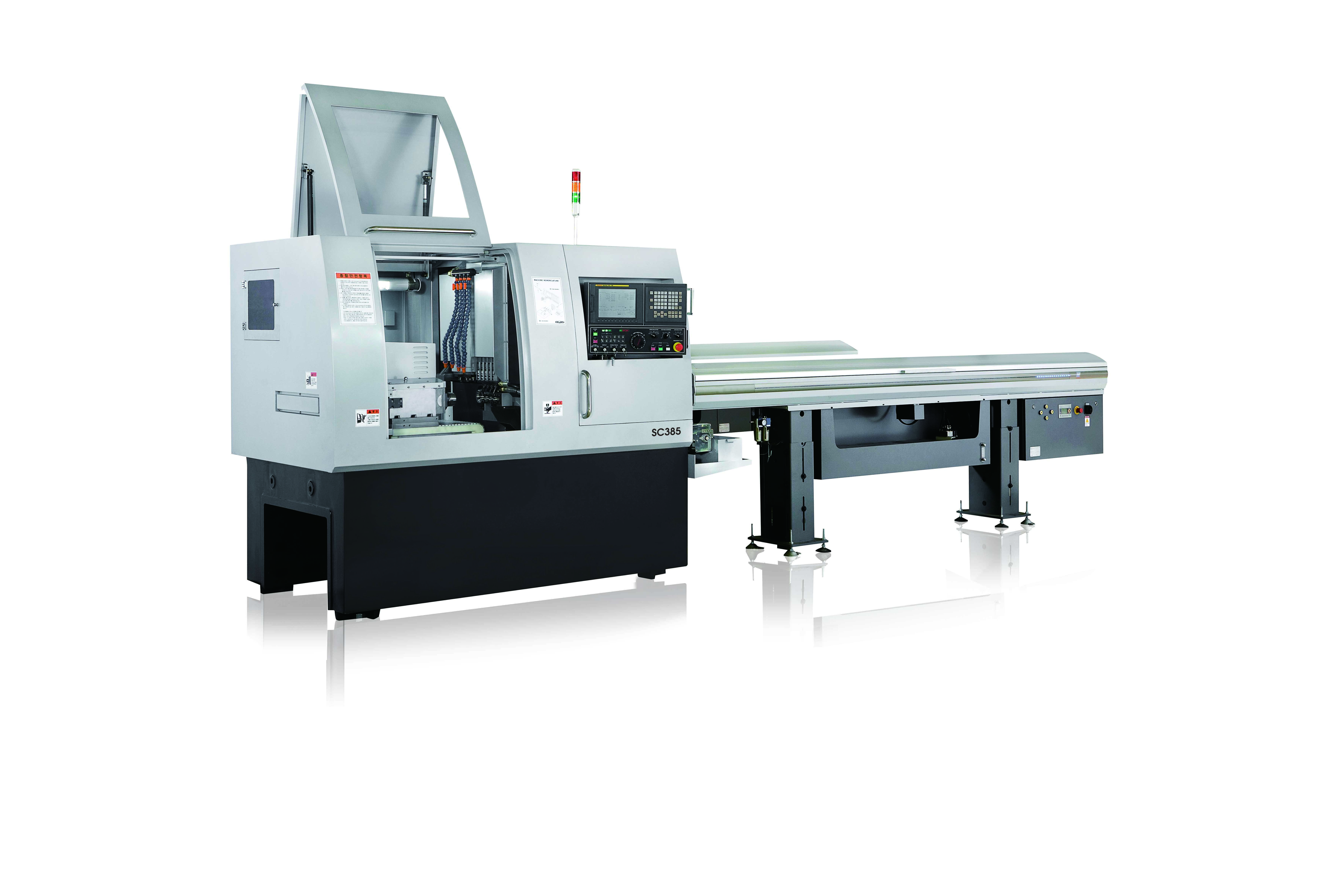 Swiss type cnc lathe machine